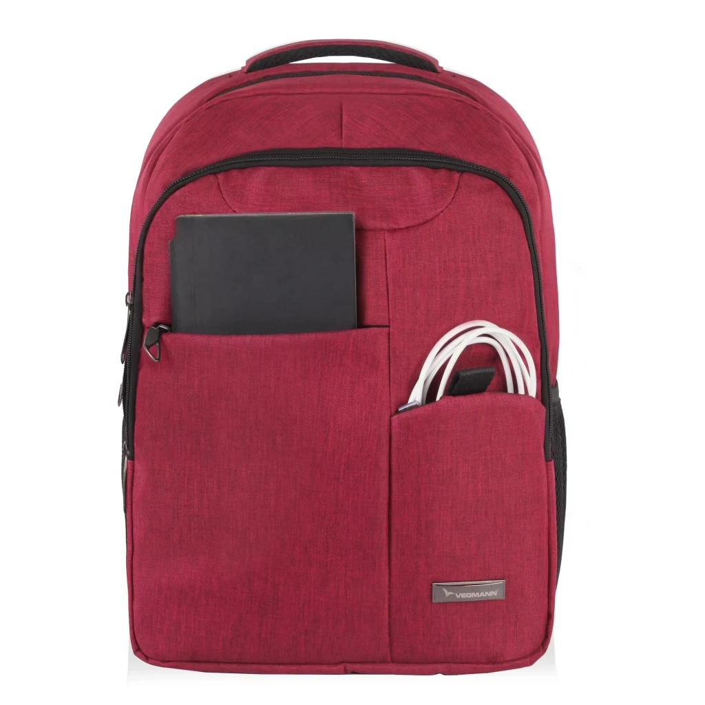 Vegmann Tucana VGM-030 15,6 inç Uyumlu Dizüstü Bordo Sırt Çantası