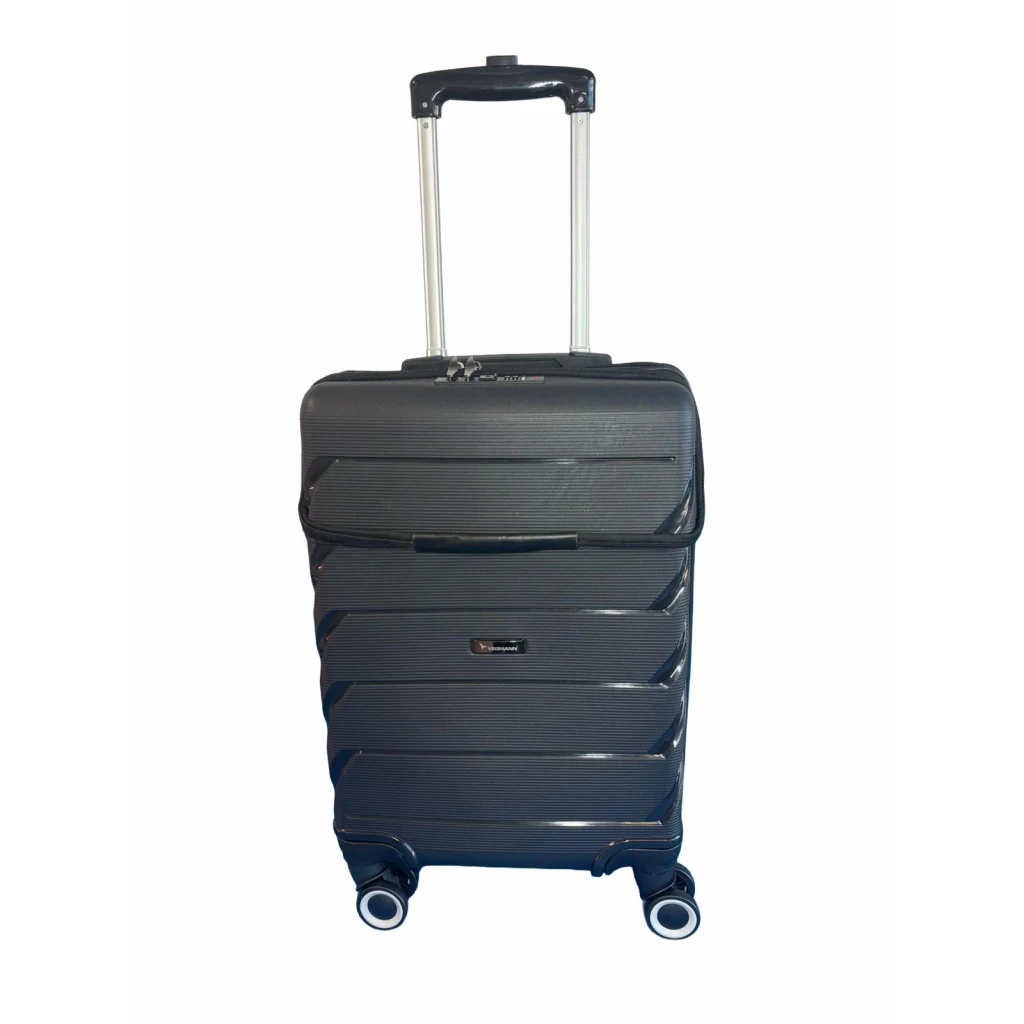 Vegmann Avalon Laptop Bölmeli PP Kırılmaz Kabin Boy Valiz