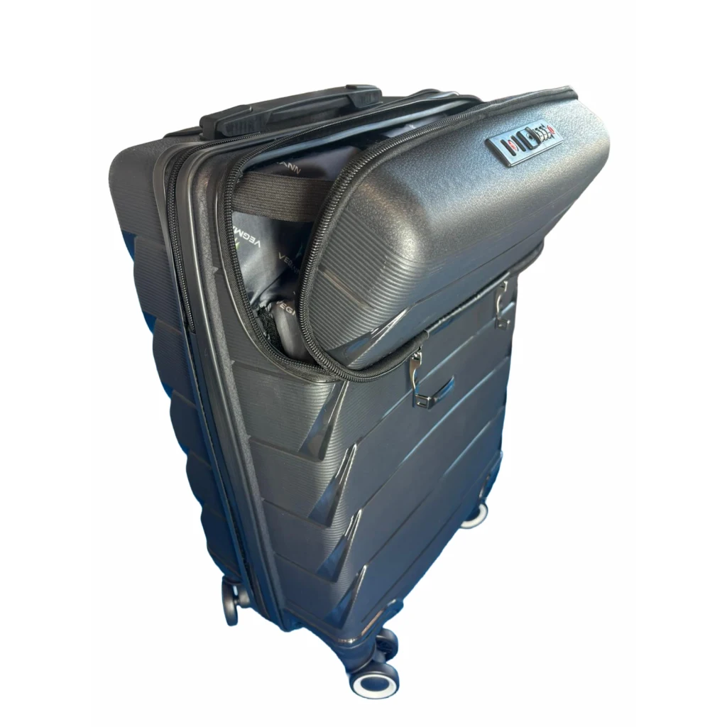 Vegmann Avalon Laptop Bölmeli PP Kırılmaz Kabin Boy Valiz