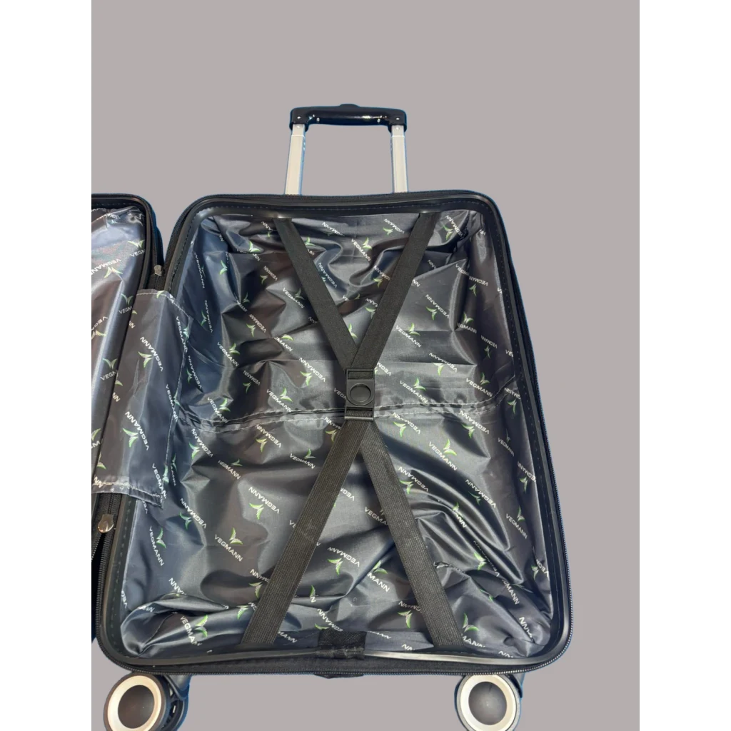 Vegmann Avalon Laptop Bölmeli PP Kırılmaz Kabin Boy Valiz