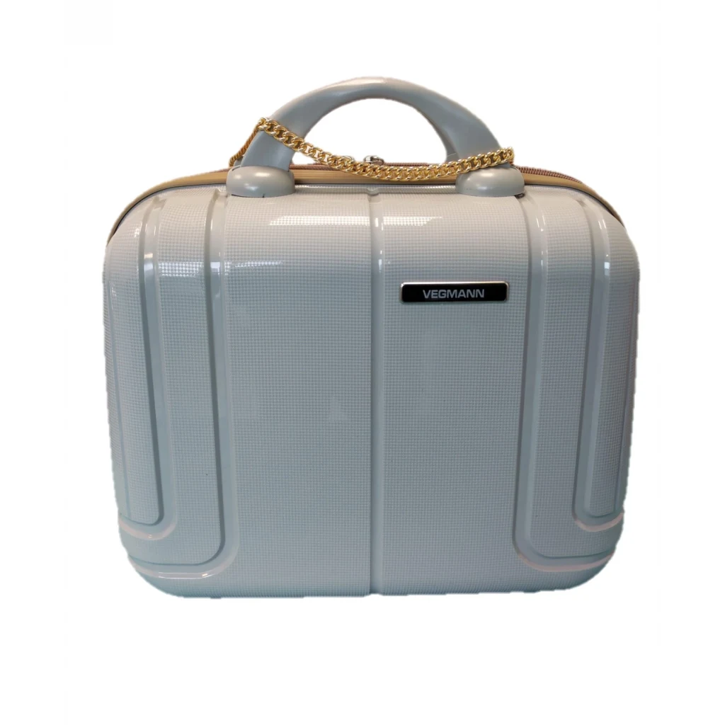 Vegmann Alya Kırılmaz Polipropilen Kadın Makyaj Bakım ve Takı Çantası Gri