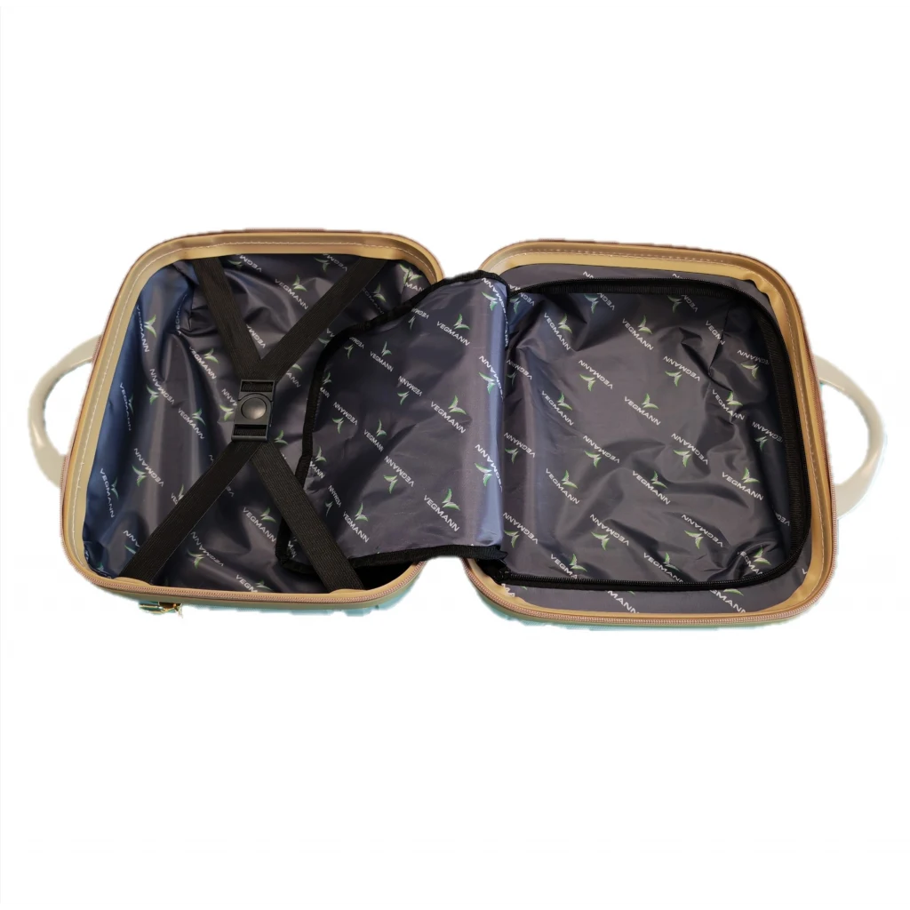 Vegmann Alya Kırılmaz Polipropilen Kadın Makyaj Bakım ve Takı Çantası Lacivert