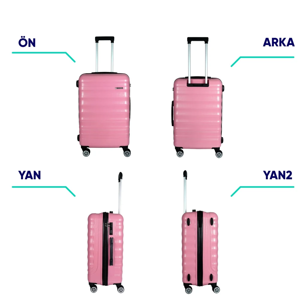 Vegmann Delphin Pembe Kabin Boy Valiz