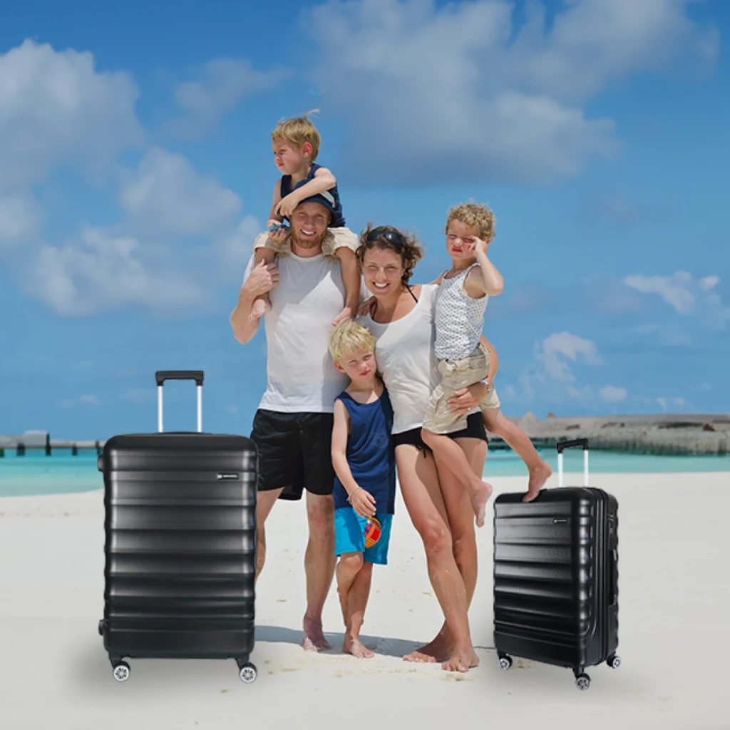 Vegmann Delphin Siyah Kabin Boy Valiz