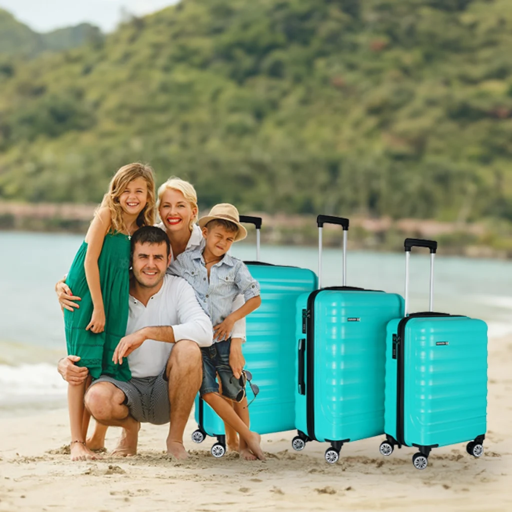 Vegmann Delphin Su Yeşili Orta Boy Valiz