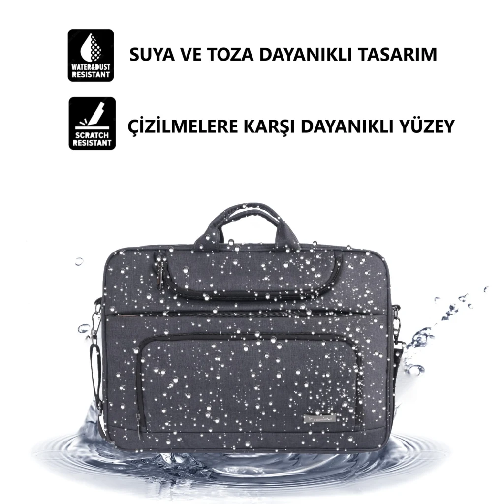 Vegmann Norma 17.3 inç Dizüstü Bilgisayar Uyumlu Evrak ve Laptop Çantası