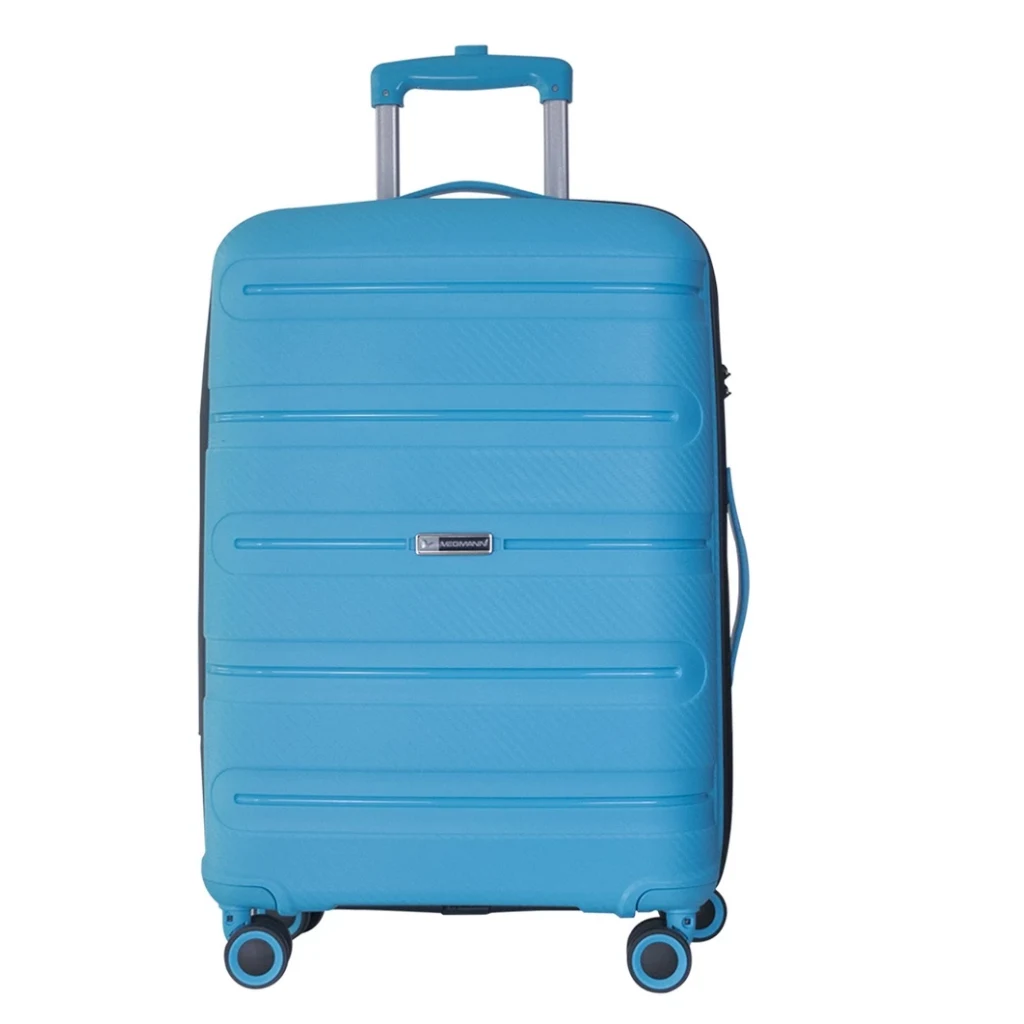 Vegmann Polipropilen (PP) Atlas Mavi Orta Boy Valiz