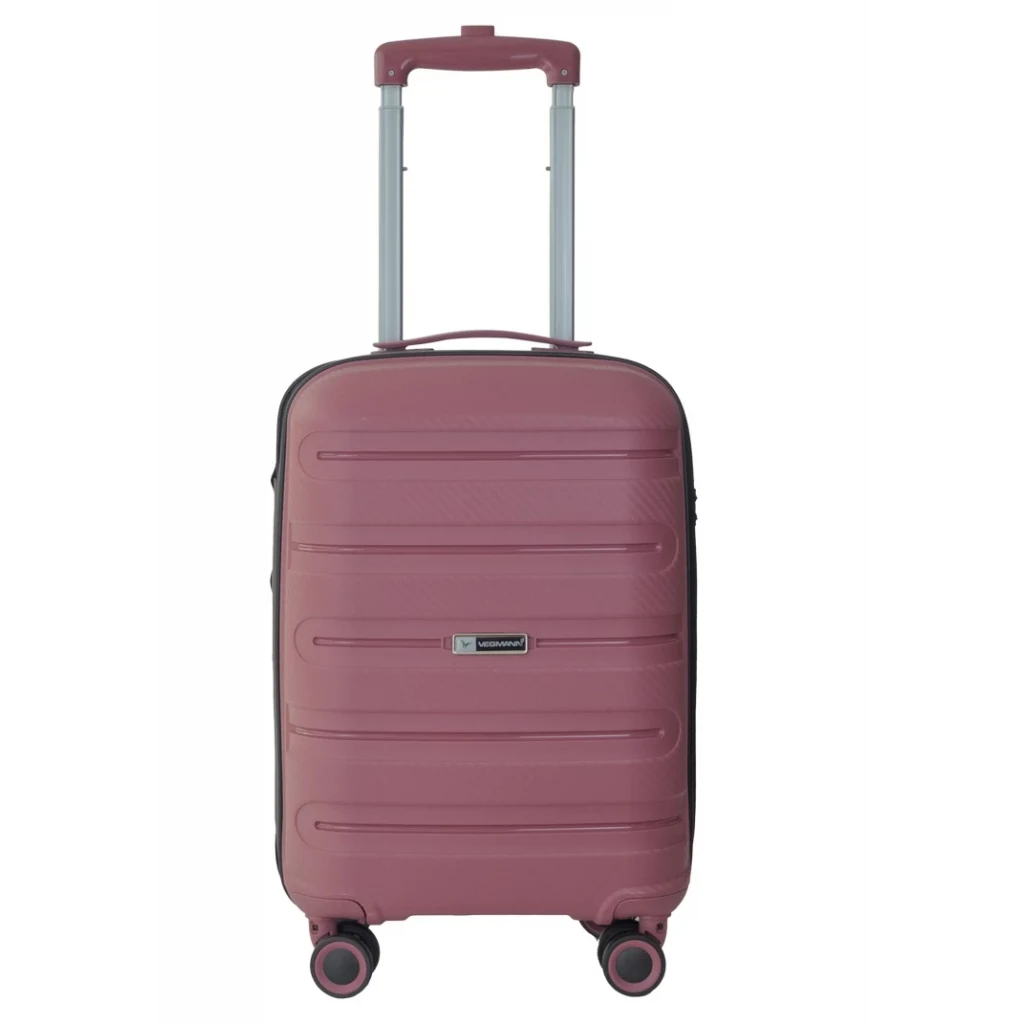 Vegmann Polipropilen (PP) Atlas Mürdüm Kabin Boy Valiz