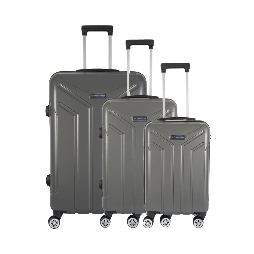 Vegmann Vela Antrasit 3lü Valiz Seti