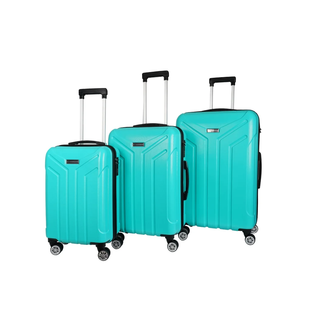 Vegmann Vela Su Yeşili 3lü Valiz seti