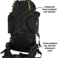Vegmann 65 Litre Outdoor Trekking Kamp Dağcı Sırt Çantası
