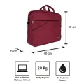 Vegmann Av6900 BORDO 15.6 Inç Uyumlu Laptop Bilgisayar Evrak Çantası