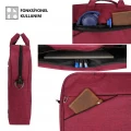 Vegmann Av6900 BORDO 15.6 Inç Uyumlu Laptop Bilgisayar Evrak Çantası