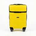 Vegmann Avalon Laptop Bölmeli PP Kırılmaz Sarı Kabin Boy Valiz