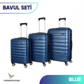 Vegmann Delphin Mavi 3 lü Valiz seti