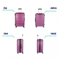 Vegmann Delphin Violet Büyük Boy Valiz