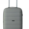 Vegmann Polipropilen (PP) Atlas Gri Kabin Boy Valiz