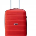 Vegmann Polipropilen (PP) Atlas Kırmızı Kabin Boy Valiz