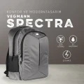 Vegmann Spectra 15,6 inç Uyumlu Gri Laptop Sırt Çantası
