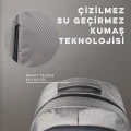 Vegmann Spectra 15,6 inç Uyumlu Gri Laptop Sırt Çantası