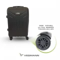 Vegmann Self-Weighed Scavel Black Medium Suitcase