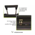 Vegmann Self-Weighed Scavel Black Medium Suitcase