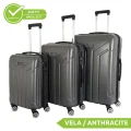 Vegmann Vela Antrasit 3lü Valiz Seti