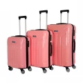 Vegmann Vela Pembe 3lü Valiz Seti