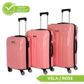Vegmann Vela Pembe 3lü Valiz Seti