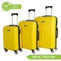 Vegmann Vela Sarı 3lü Valiz Seti