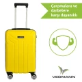 Vegmann Vela Sarı Kabin Boy Valiz