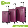 Vegmann Vela Violet 3lü Valiz Seti