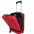 Vegmann Wave Laptop Bölmeli Kırmızı Kabin Boy Valiz
