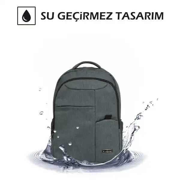Vegmann Tucana VGM-030 15,6 inç Dizüstü Uyumlu Gri Laptop Sırt Çantası