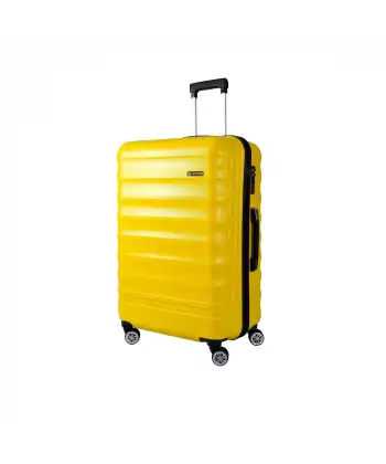 Vegmann Delphin Sarı Büyük Boy Valiz