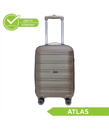 Vegmann Polipropilen (PP) Atlas Gold Kabin Boy Valiz