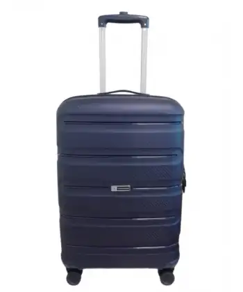 Vegmann Polipropilen (PP) Atlas Lacivert Orta Boy Valiz