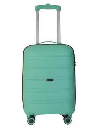 Vegmann Polipropilen (PP) Atlas Su Yeşili Kabin Boy Valiz