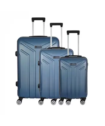 Vegmann Vela Mavi 3 lü Valiz Seti