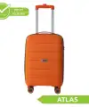 Vegmann Polipropilen (PP) Atlas Turuncu Kabin Boy Valiz