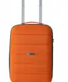 Vegmann Polipropilen (PP) Atlas Turuncu Kabin Boy Valiz