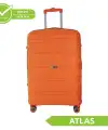 Vegmann Polipropilen (PP) Atlas Turuncu Orta Boy Valiz