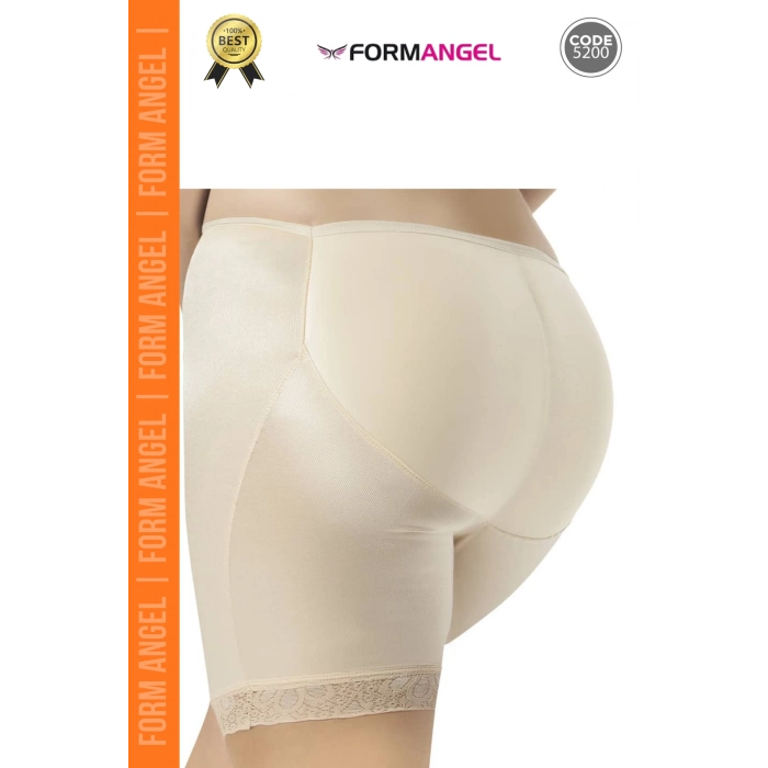 #Korse Doğal Görünüm Sağlayan Dolgunlanlaştırıcı Şekillendiren Popo Destekleyici Şort Korse - 4 Adet