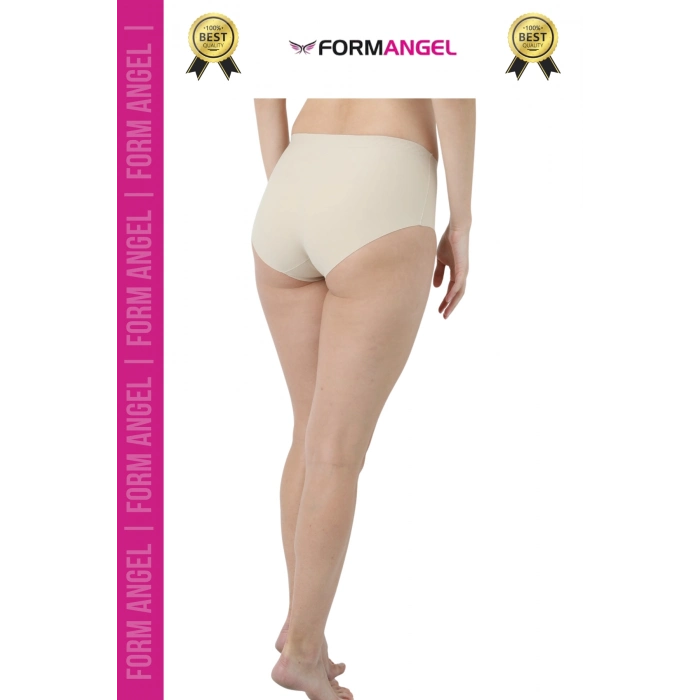 #Külot Lazer Kesim İz Göstermez Kaymayı Önleyen Doku 2 Beden Küçülten Hayalet Bato Külot - 4 Adet