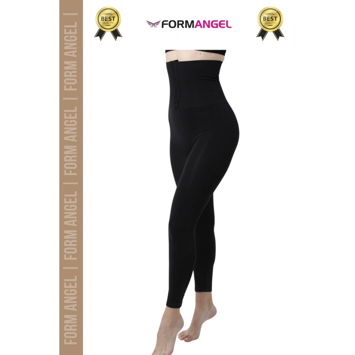 #Tayt İç Göstermeyen Karın Mide Bel Toparlayan Sıkılaştıran Kadın Spor Agraflı Yüksek Bel Korse Tayt