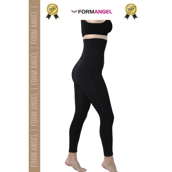 #Tayt İç Göstermeyen Karın Mide Bel Toparlayan Sıkılaştıran Kadın Spor Agraflı Yüksek Bel Korse Tayt