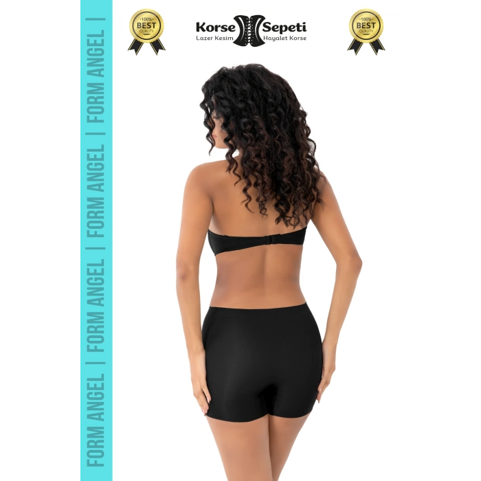 #Korse İz Göstermeyen Kaymaz Basen Toparlayıcı Şekillendiren Lazer Kesim Korse Boxer - 2 Adet