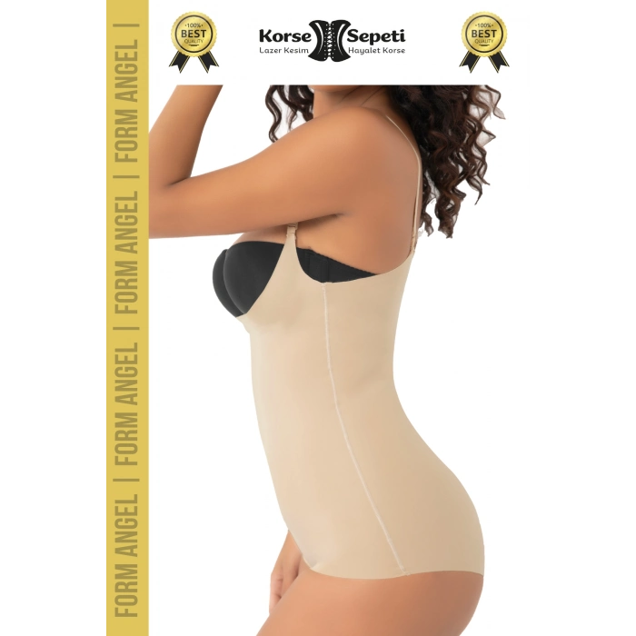 #Korse İz Yapmaz Göstermeyen Kaymaz Doku Toparlayıcı Sıkılaştıran Lazer Kesim String Korse - 1 Adet