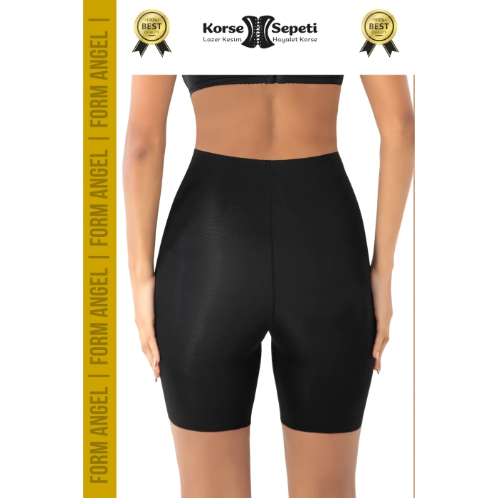 #Korse İz Yapmayan Kaymayı Önleyen Toparlayıcı Sıkılaştıran Lazer Kesim Paçalı Korse - 5 Adet