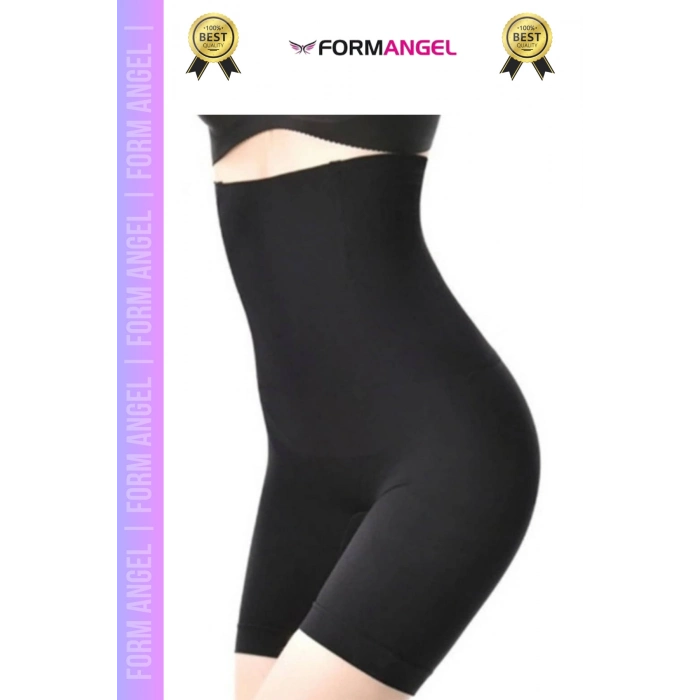 #Korse Lazer Kesim İz Göstermez Toparlayıcı Kaymaz Kadın Yüksek Bel Uzun Paçalı Korse 4lü Set